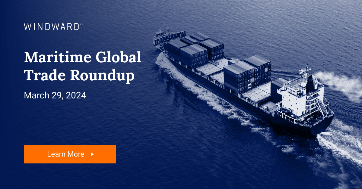 Global Maritime Trade Sees Strong Recovery